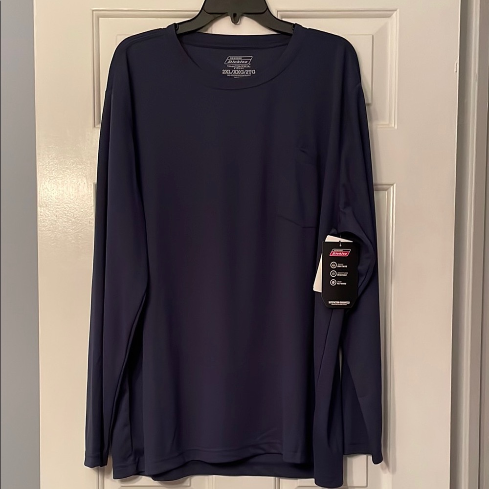 Mens Navy Long Sleeve Shirt